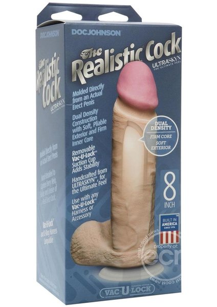 Doc Johnson DOC JOHNSON UR3 ULTRA REALISTIC 8" FLESH