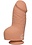 Doc Johnson THE D FAT D W/BALLS ULTRASKYN 8" VANILLA