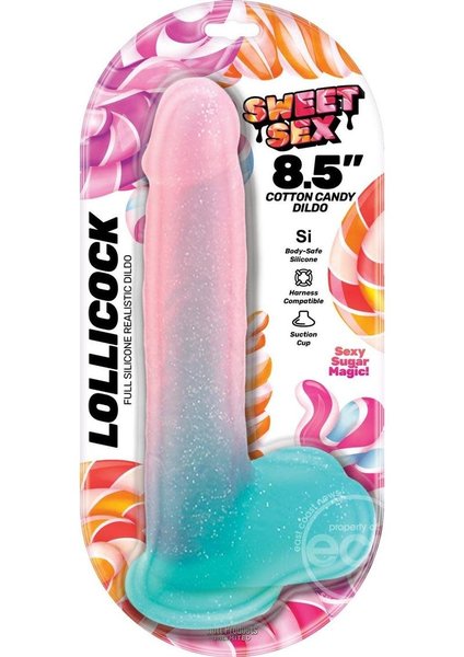Hott Products SWEET SEX LOLLICOCK SILICONE DILDO 8.5"