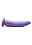 STRAP U STRAP U MAGIC STICK GLITTER SILICONE 8" PURPLE