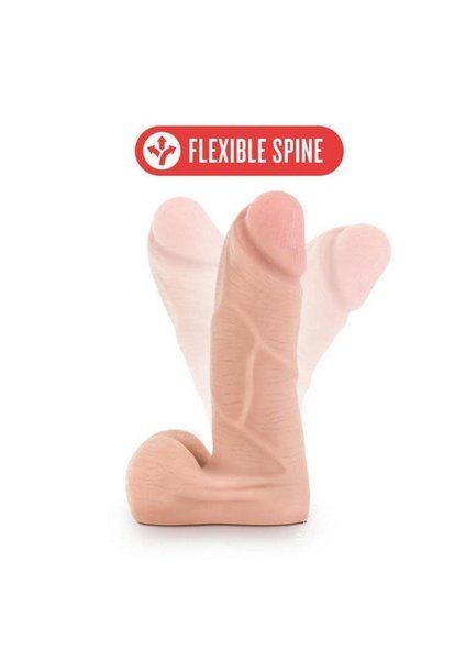 BLUSH NOVELTIES X5 COCK WITH FLEX SPINE 5.5" FLESH