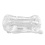 ALL ACCESS GENTLEMEN'S CLUB KRISTAL CLEAR TEXTURED STROKER 4.75 INCH
