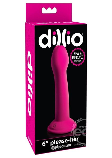 DILLIO DILLIO PLEASE HER 6" PINK
