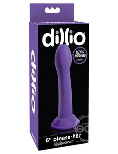 DILLIO DILLIO PLEASE HER 6" PUPRLE