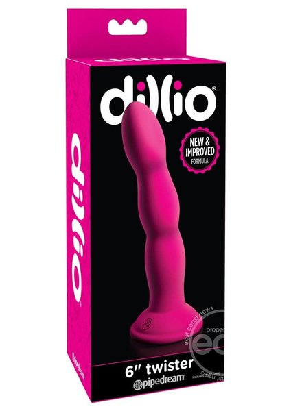 DILLIO DILLIO TWISTER PINK 6"