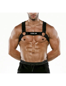 CODE 22 CODE 22 PLUSH VELVET HARNESS BLACK