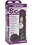 Doc Johnson VAC-U-LOCK ULTRASKYN DILDO 8" CHOCOLATE