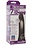 Doc Johnson VAC-U-LOCK REALISTIC ULTRASKYN THIN 7" CHOCOLATE