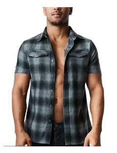 NASTY PIG NASTY PIG BRAWN SHORT SLEEVE SHIRT BLACK/GREY