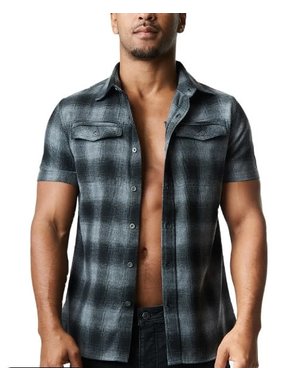 NASTY PIG NASTY PIG BRAWN SHORT SLEEVE SHIRT BLACK/GREY