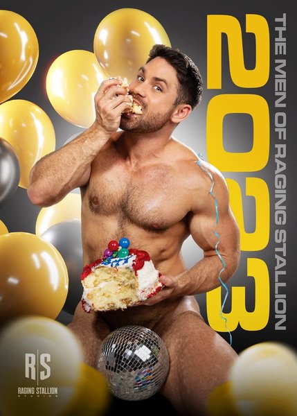 RAGING STALLION MEN OF RAGING STALLION  2023 CALENDAR
