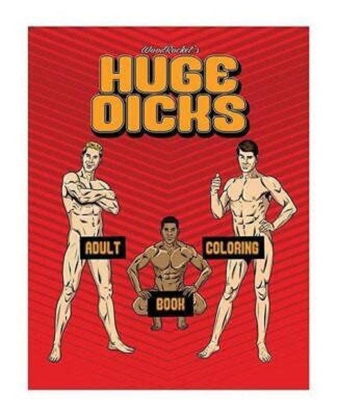WOOD ROCKET WOOD ROCKET HUGE DICKS COLORING BOOK