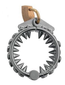 MASTER SERIES MASTER SERIES IMPALER LOCKING CBT RING WITH SPIKES