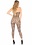 LEG AVENUE LEG AVENUE SHEER LEOPARD BODYSTOCKING