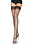 LEG AVENUE SPANDEX INDUSTRIAL NET THIGH HI