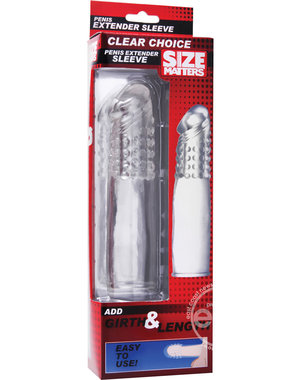 Size Matters SIZE MATTERS CLEAR CHOICE EXTENDER