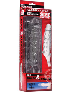 Size Matters SIZE MATTERS CLEARLY AMPLE PENIS ENHANCER SHEATH