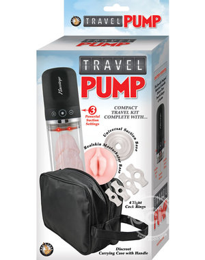 NASSTOYS COMPACT TRAVEL PUMP KIT CLEAR/BLACK