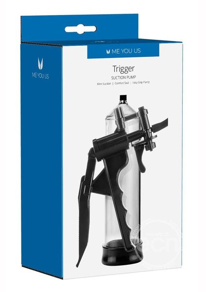 MYU ME YOU US TRIGGER PENIS PUMP CLEAR/BLACK