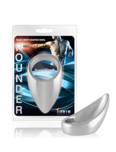 IGNITE CHROME POUNDER TEAR DROP SHAPED RING