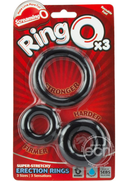 SCREAMING O SCREAMING O RING O X3 3 PACK