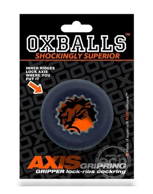 OXBALLS OXBALLS AXIS RIB GRIPHOLD COCKRING