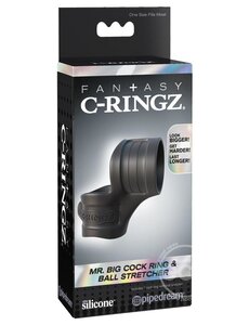 PIPEDREAM PRODUCTS C-RINGZ MR BIG COCK RING AND BALL STRETCHER