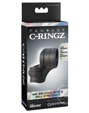 PIPEDREAM PRODUCTS C-RINGZ MR BIG COCK RING AND BALL STRETCHER