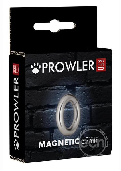 Prowler PROWLER RED STAINLESS STEEL MAGNETIC COCK RING