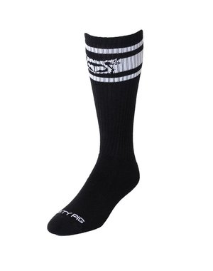 NASTY PIG NASTY PIG HOOK'D UP SPORT SOCKS BLACK/WHITE