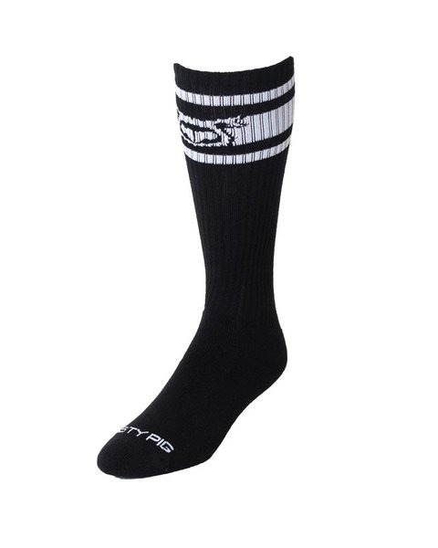 NASTY PIG NASTY PIG HOOK'D UP SPORT SOCKS BLACK/WHITE