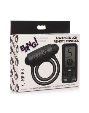 BANG! BANG 25X SILICONE REMOTE CONTROL COCK RING