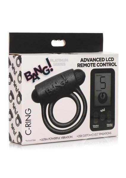BANG! BANG 25X SILICONE REMOTE CONTROL COCK RING