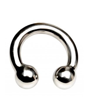 ROUGE ROUGE STAINLESS STEEL PLAY HORSESHOE COCK RING 50mm