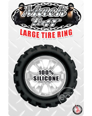 NASSTOYS MACK TUFF TIRE SILICONE COCK RING BLACK