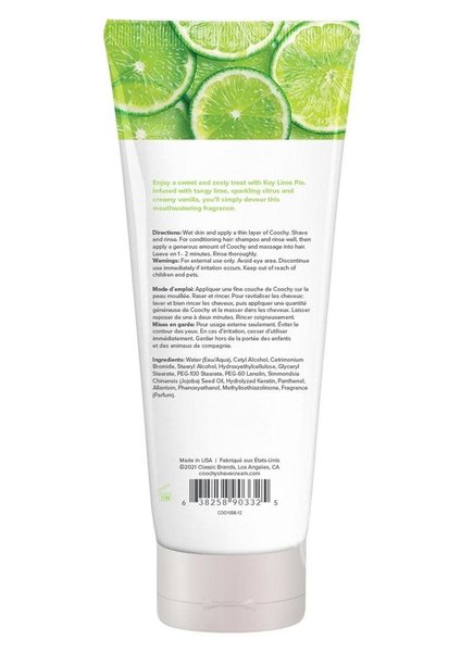 Classic Brands COOCHY SHAVE KEY LIME PIE 12.5OZ