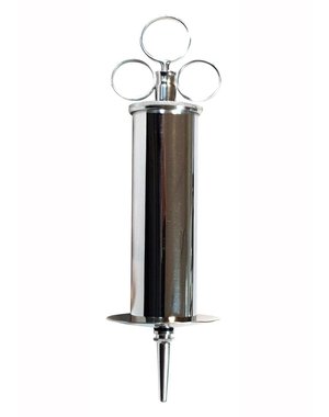 ROUGE ROUGE STAINLESS STEEL ENEMA SYRINGE