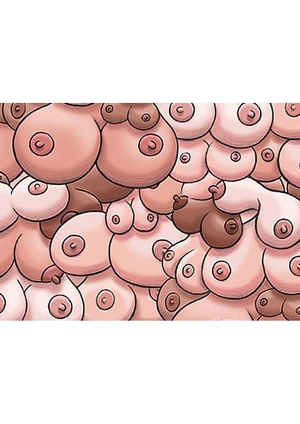 Ozze Creations MULTIPLE BOOBS GIFT WRAP