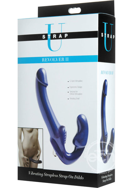 XR Brands VIB STRAPLESS STRAP-ON DILDO
