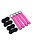 NS Novelties ELECTRA PLAY THINGS TIE DOWN STRAPS PINK