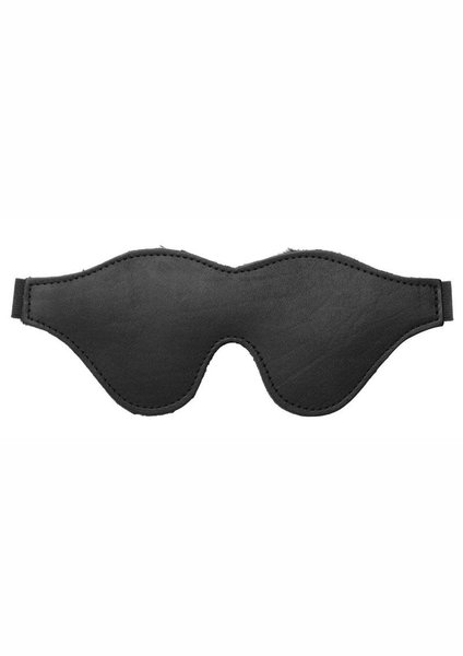 STRICT STRICT BLACK FLEECE LINED BLINDFOLD