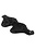STRICT STRICT BLACK FLEECE LINED BLINDFOLD