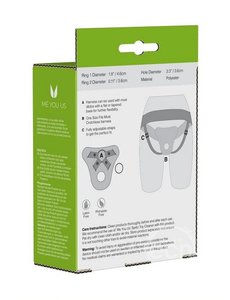 ME YOU US ME YOU US ADJUSTABLE HARNESS BLACK