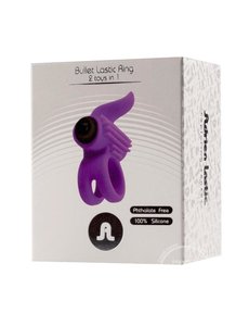 Adrien Lastic BULLET LASTIC RING PURPLE