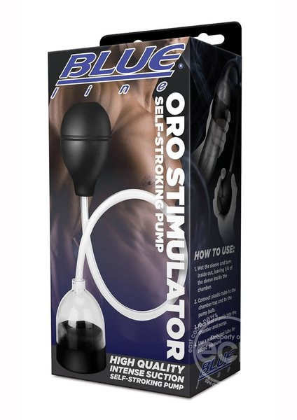 Electric Novelties CB GEAR ORO STIMULATOR SELF STROKING PUMP BLACK