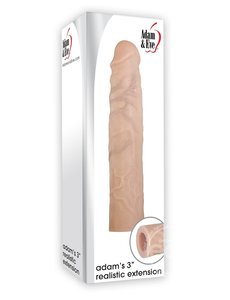 ADAM & EVE ADAM & EVE REALISTIC EXTENSION 3" FLESH