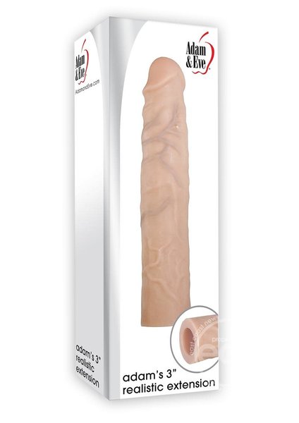 ADAM & EVE ADAM & EVE REALISTIC EXTENSION 3" FLESH