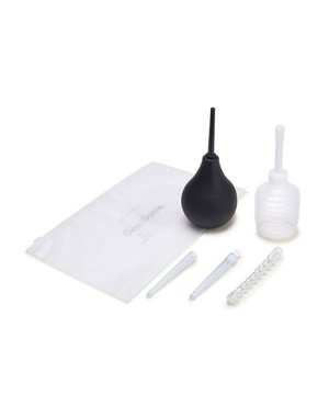 Xgen Products CLEANSCENE ANAL DOUCHE SET WITH FLEXIBLE TIP HEAD 7 PIECE