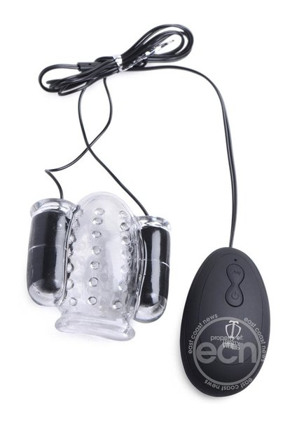 XR Brands TRINITY 4 MEN TWIN BULLET PENIS HEAD TEASER