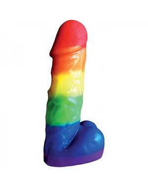 Hott Products RAINBOW PECKER PARTY CANDLE 7"